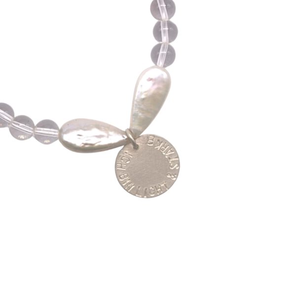 "Ich bin Licht & Stärke" – Edelsteinarmband mit spiritueller Affirmation