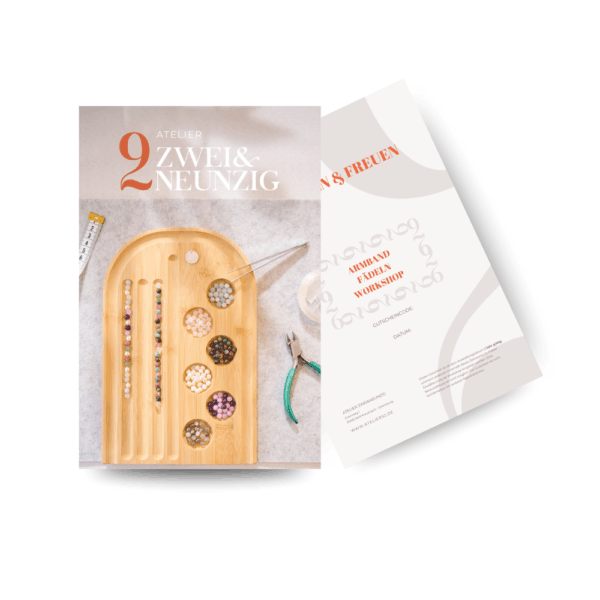 Gutschein Armband fädeln Workshop