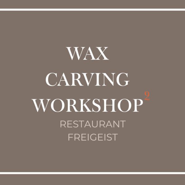 Wax Carving Workshop 15. April 2026